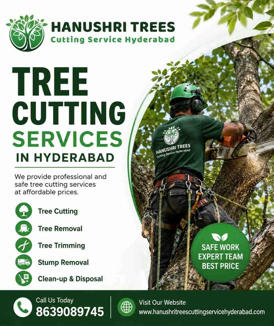 Safe and Reliable Tree Cutting Solutions for Hyderabad Properties