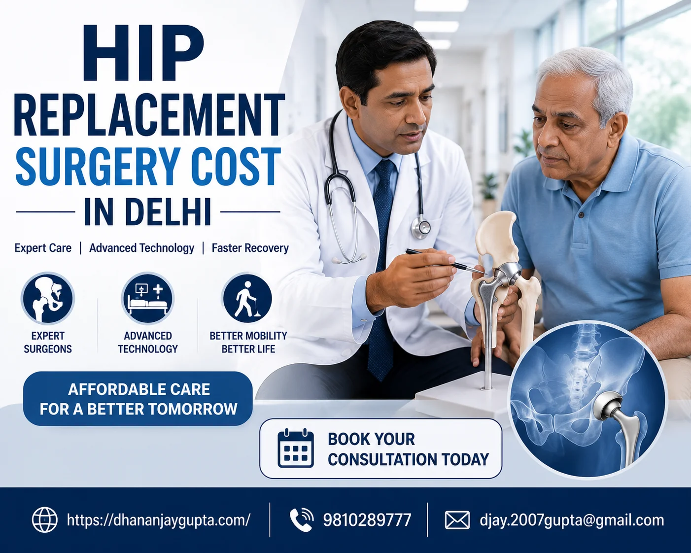 Hip Replacement Surgery in Delhi: Recovery Tips for Better Mobility