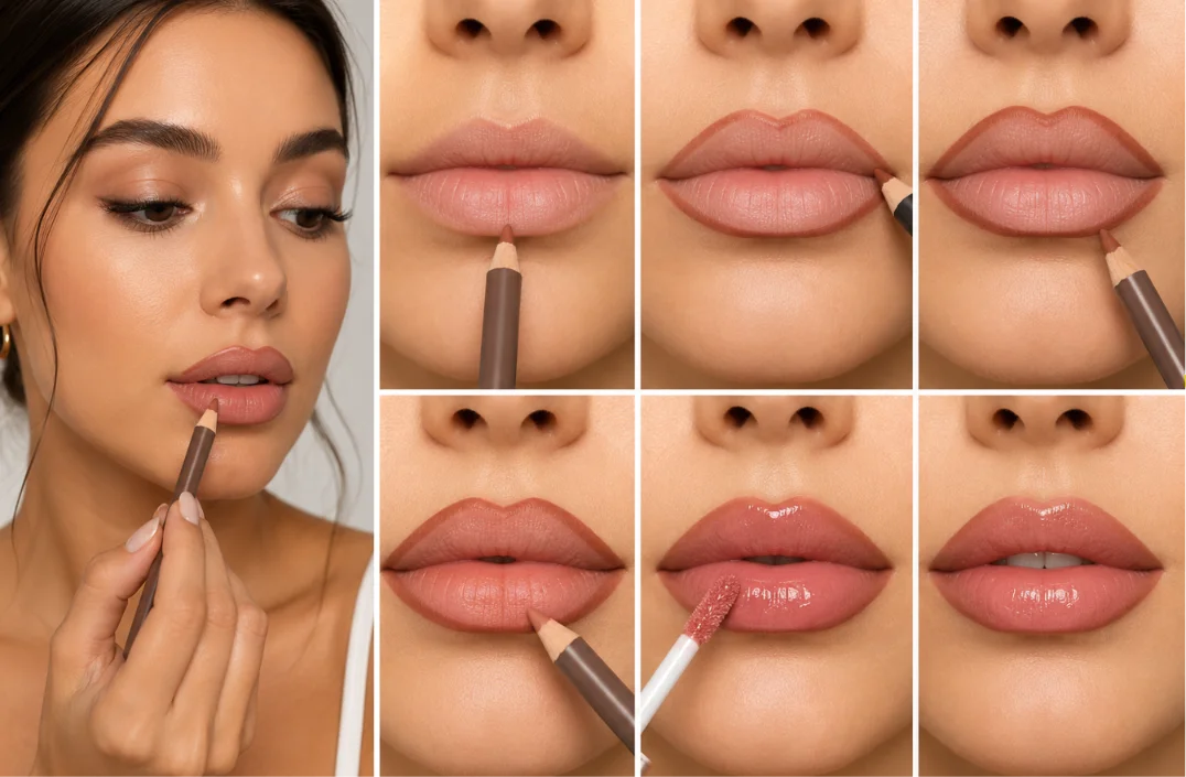The Right Way to Line Your Lips Before Applying Gloss or Matte