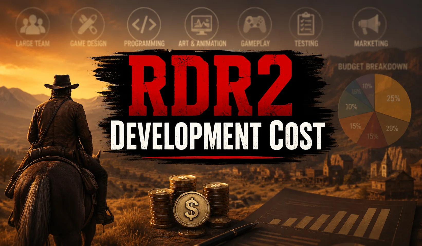RDR2 Development Cost: Complete Breakdown & Key Factors