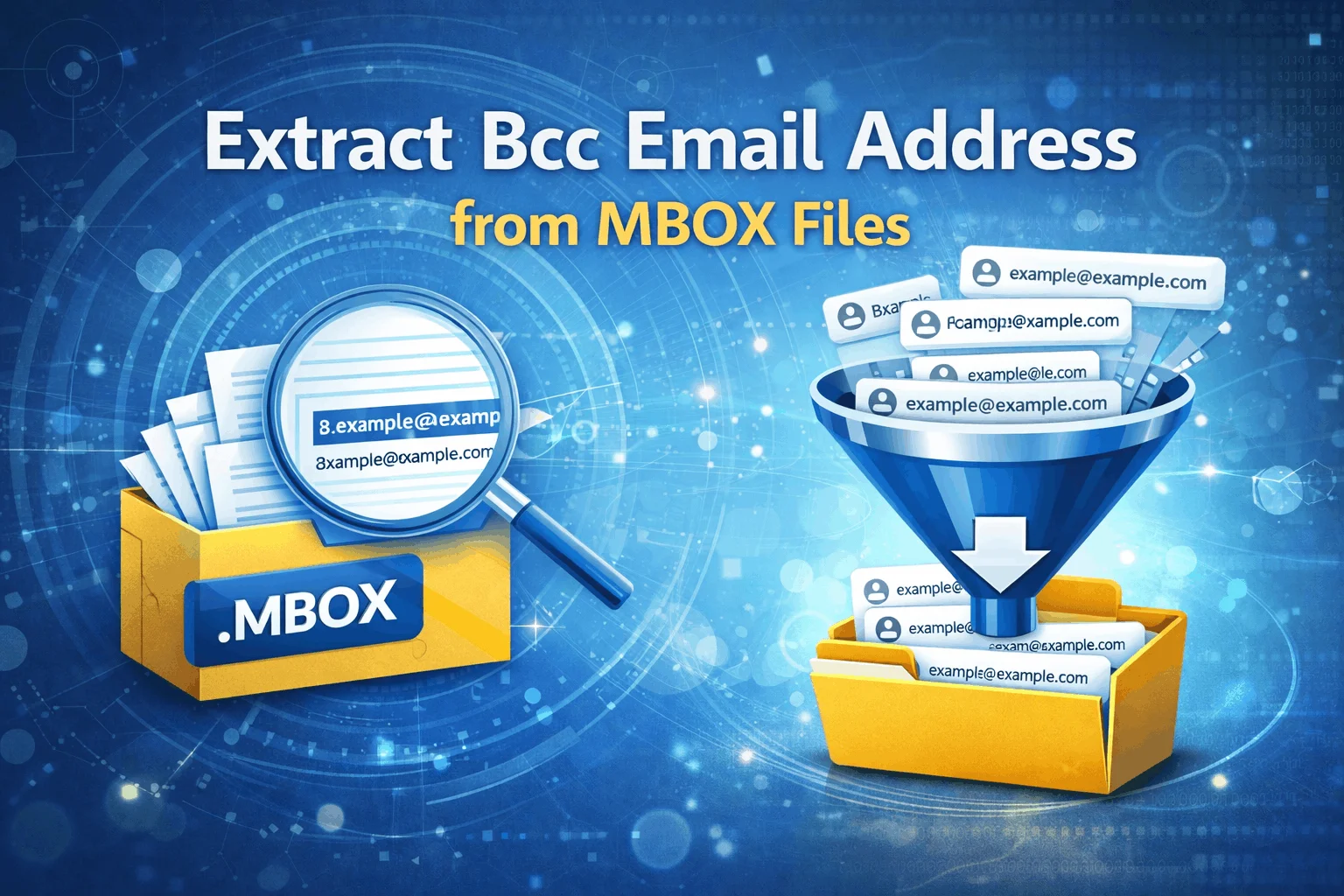 Extract Bcc Email Address from MBOX
