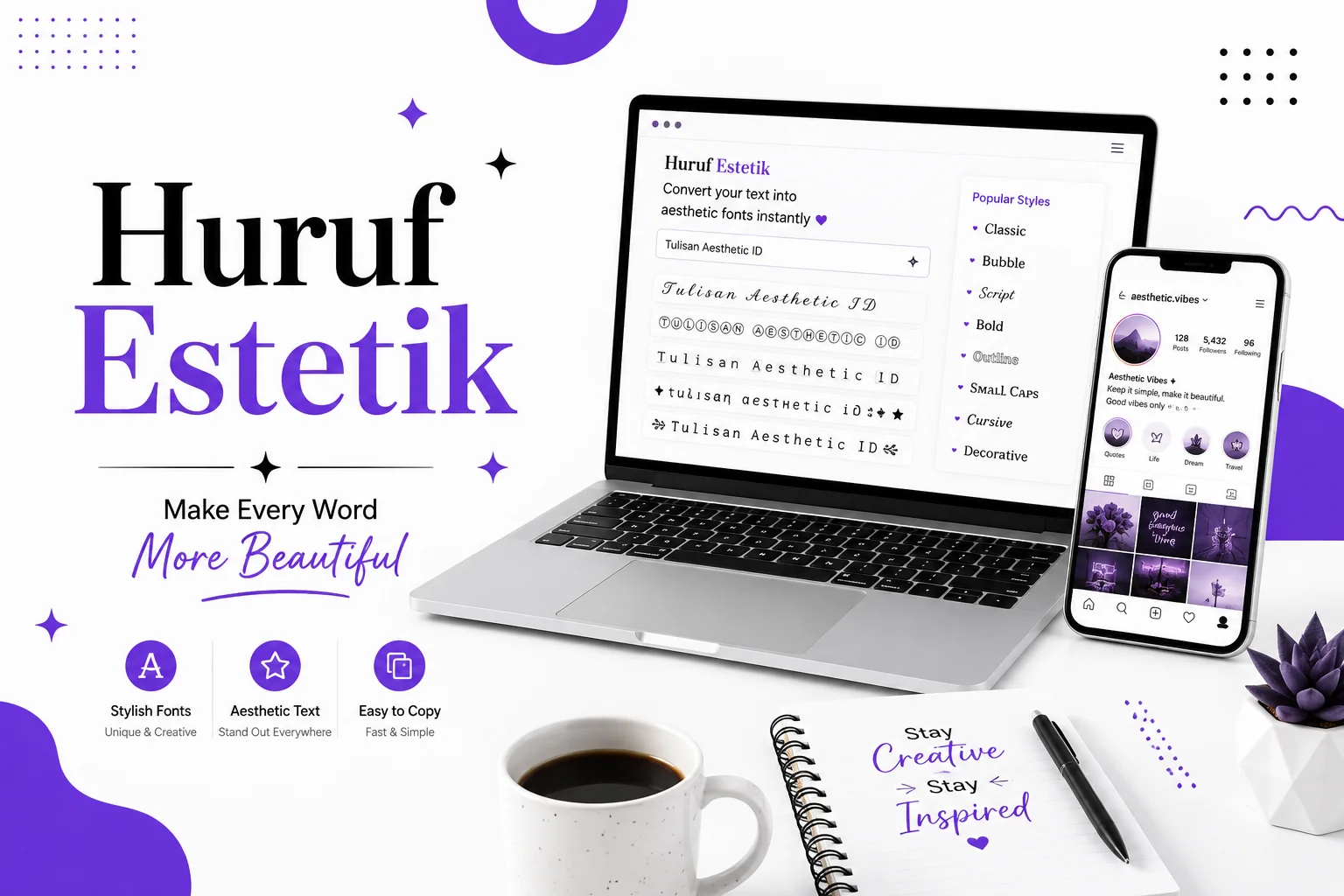 Huruf Estetik: The Simple Way to Make Every Word More Beautiful
