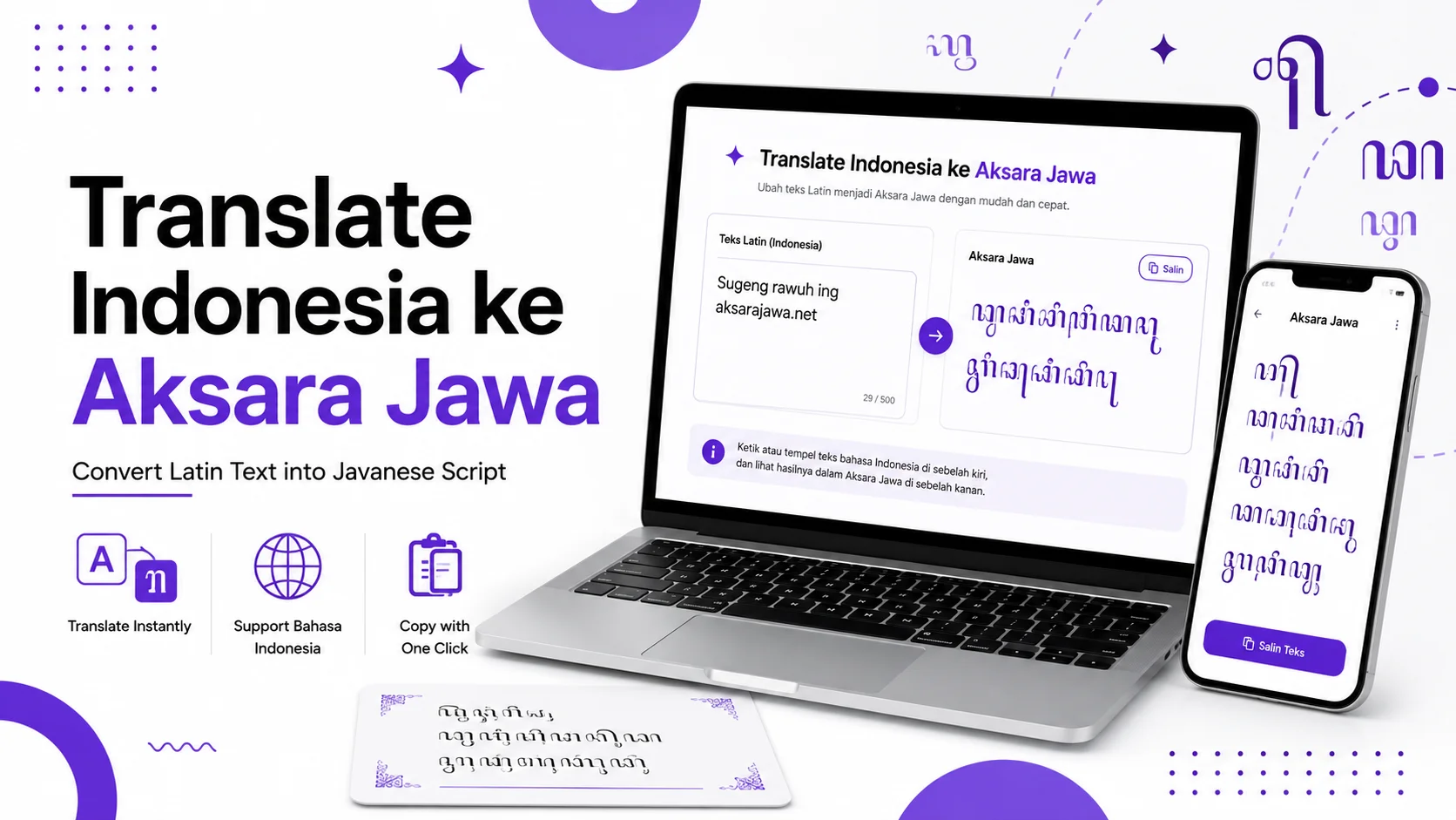Translate Indonesia ke Aksara Jawa: Cara Mudah Mengubah Teks Latin ke Tulisan Jawa