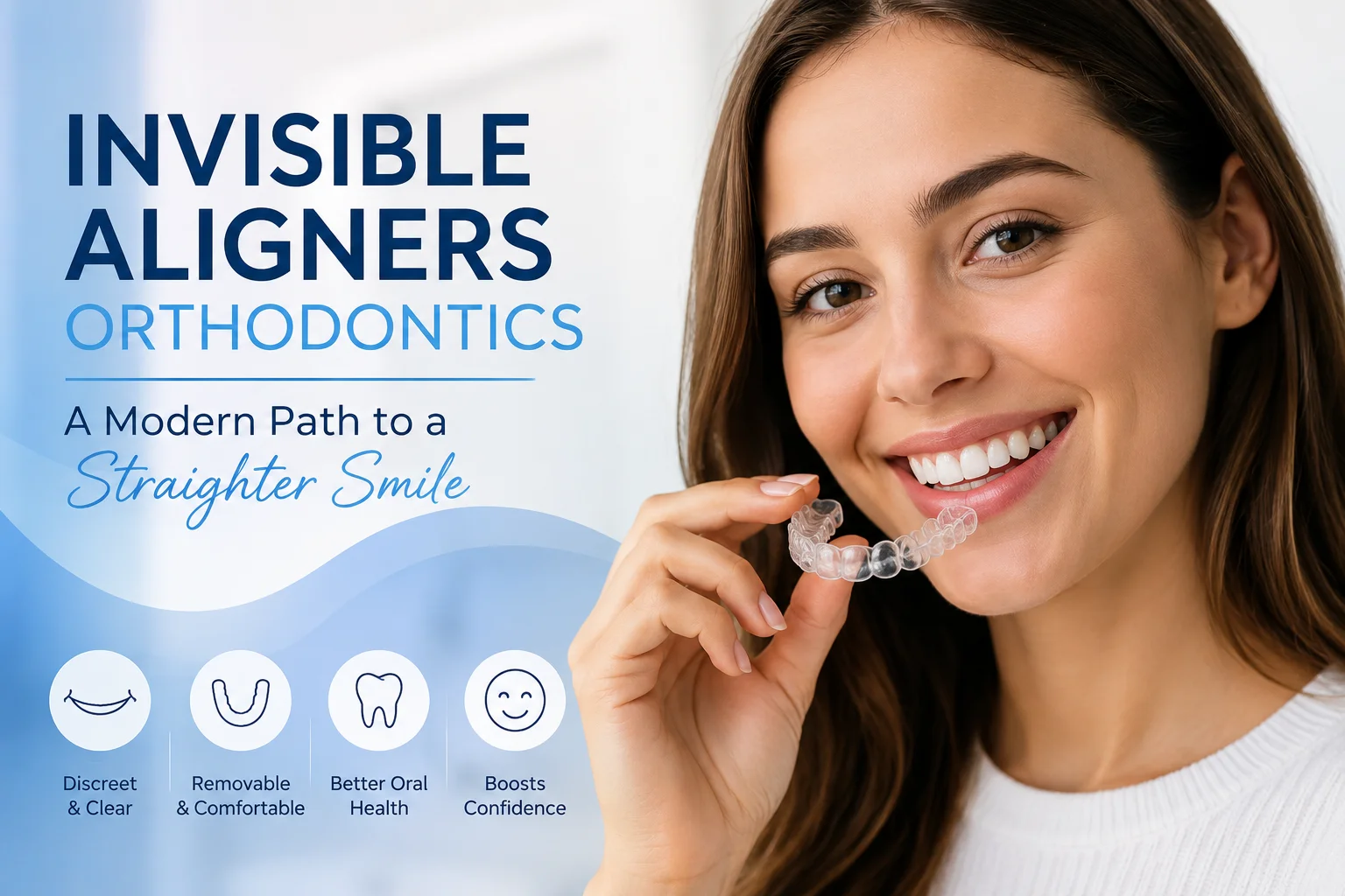 Invisible Aligners Orthodontics: A Modern Path to a Straighter Smile