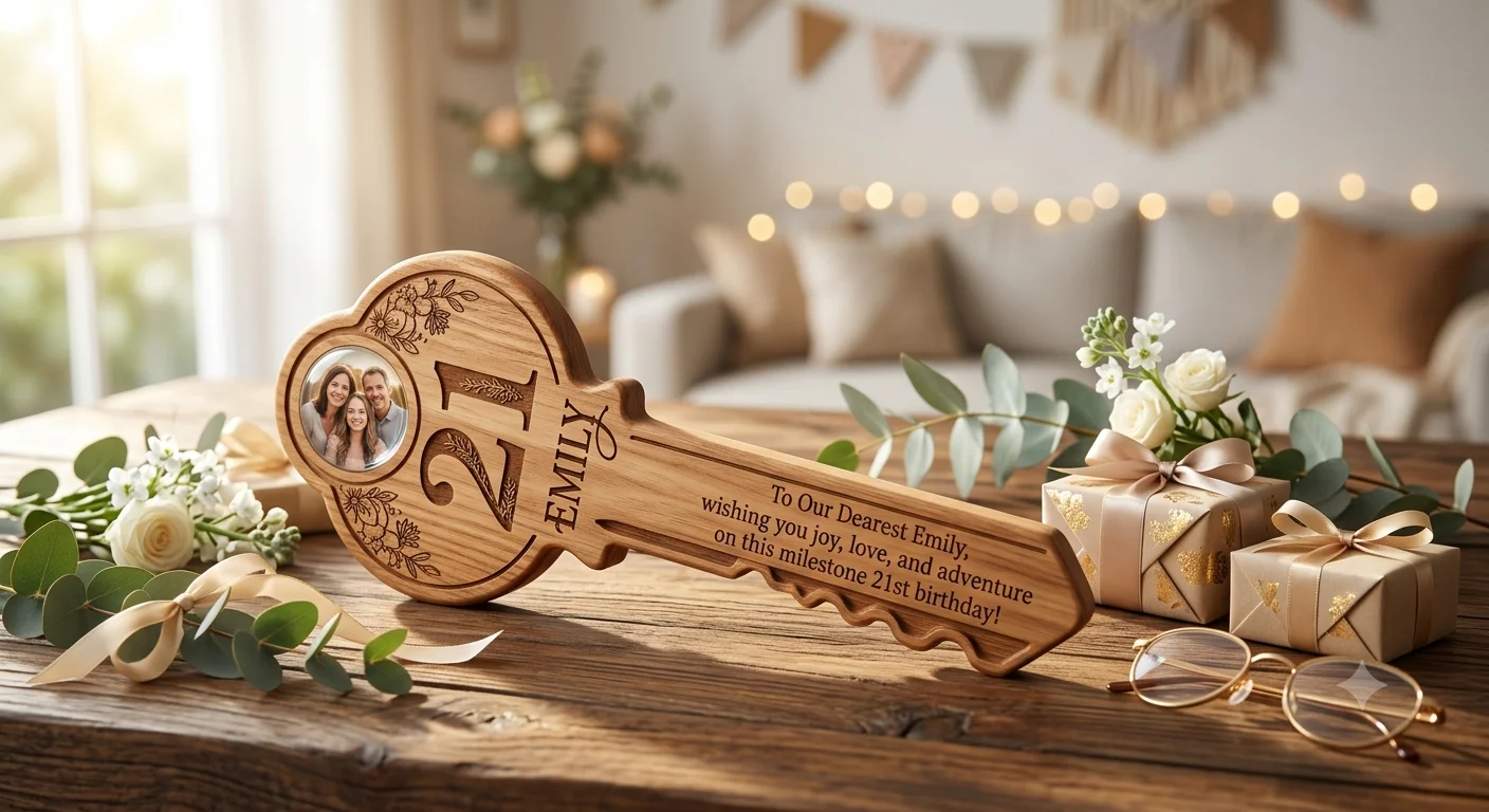 The Complete Guide to Choosing a Personalised 21st Birthday Key