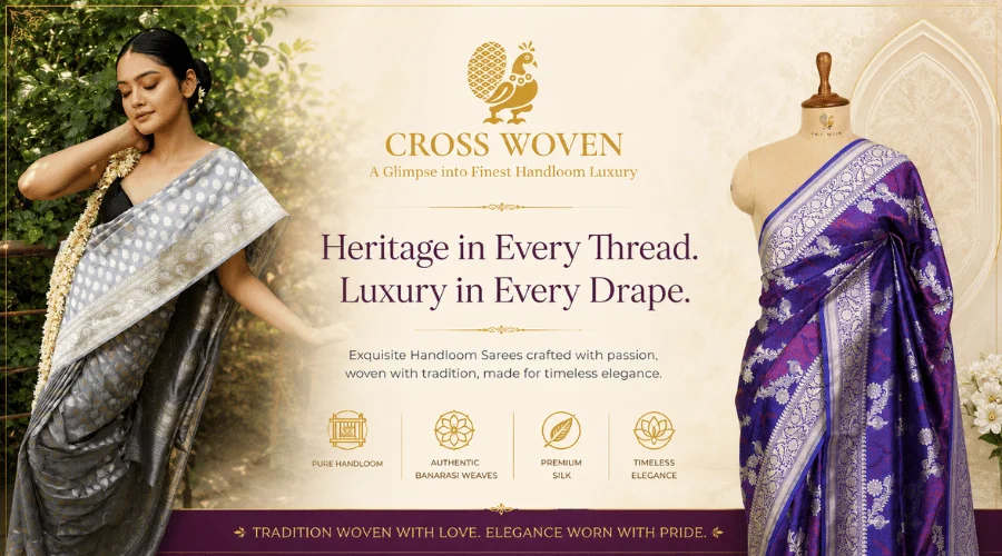 Organza Kora Silk Saree: Timeless Banarasi Elegance for Every Occasion