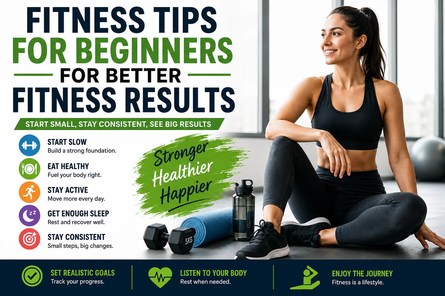 Fitness Tips for Beginners for Better Fitness Results