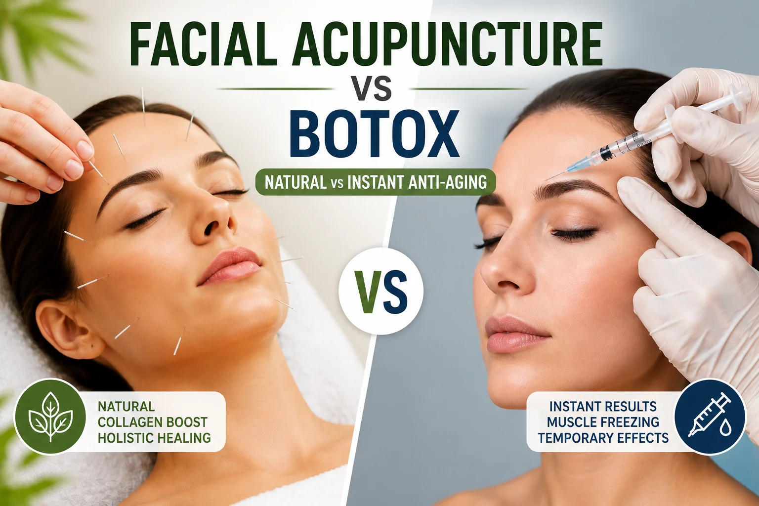 Facial Acupuncture vs Botox: The Truth About Natural Anti-Aging
