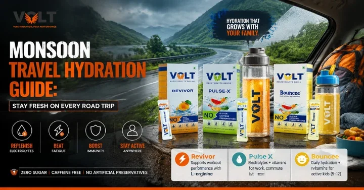 Staying Hydrated on Monsoon Road Trips: Why It Matters More Than You Think