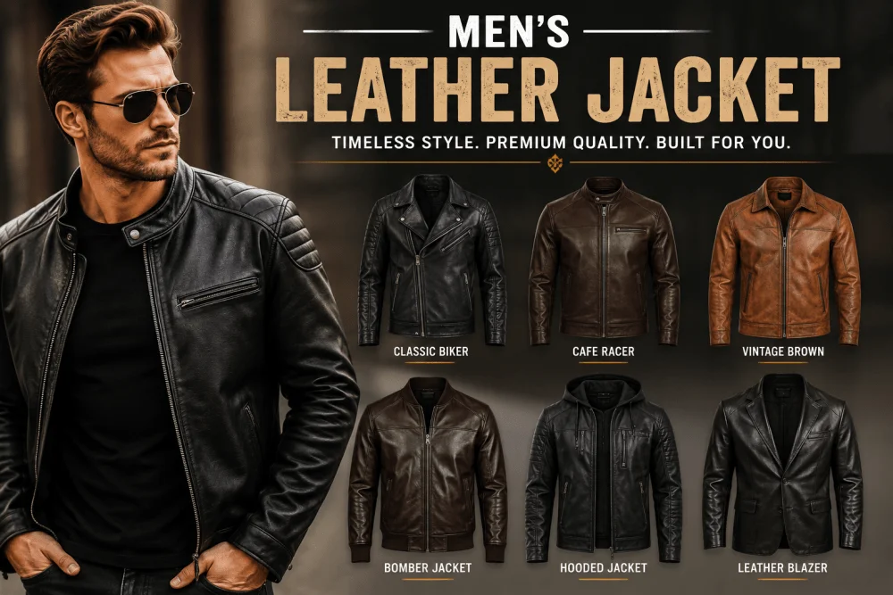 Top 10 Mens Leather Jackets Every Man Needs in 2026