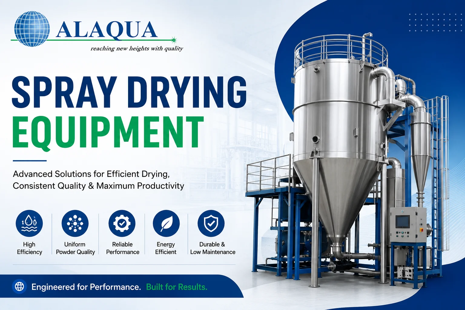 Spray Drying Equipment: Advanced Industrial Drying Solutions by Alaqua Inc