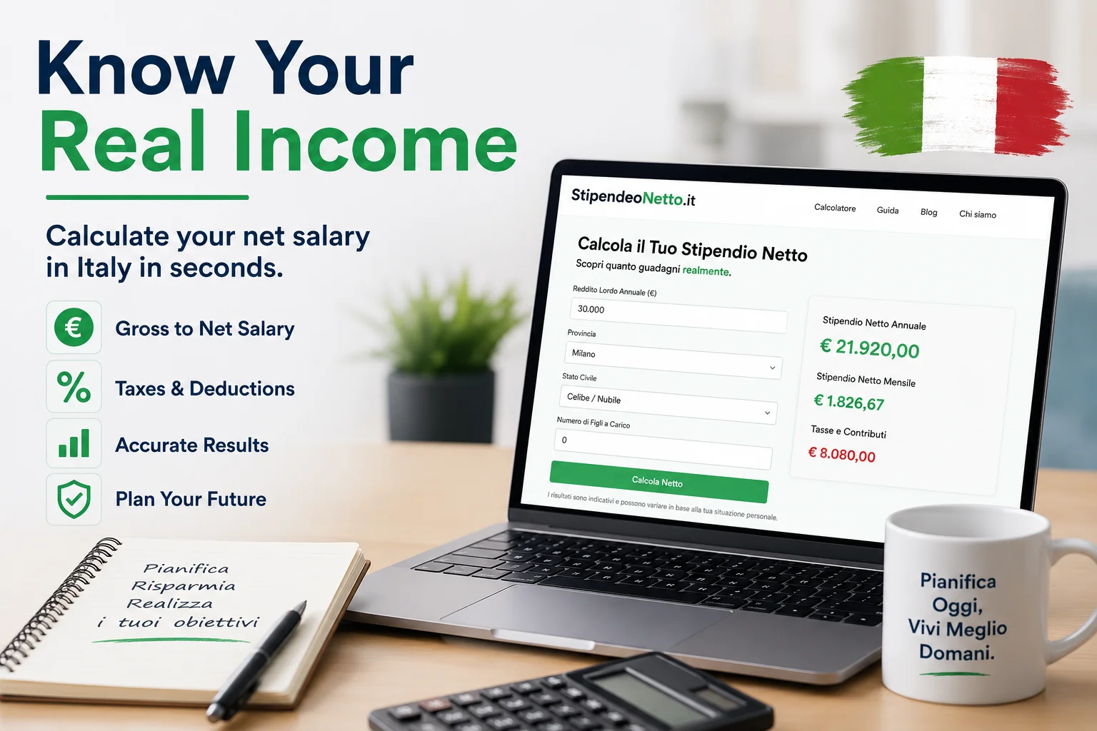 Italy Net Salary Calculator: Estimate Your Take-Home Pay with Confidence