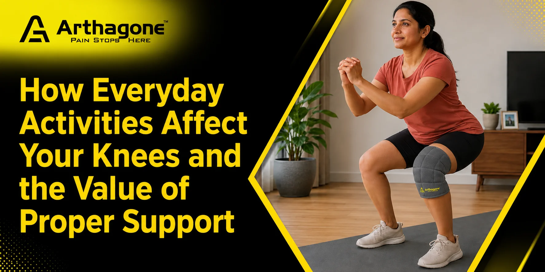 How Everyday Activities Affect Your Knees and the Value of Proper Support