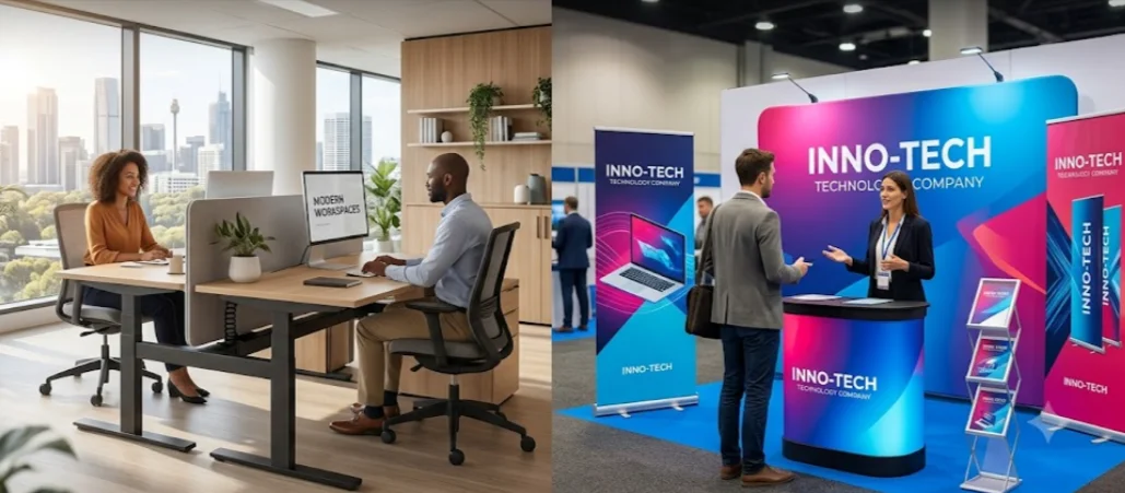 Beyond the Cubicle: How Smart Workspaces and Agile Displays Are Transforming Business Presence