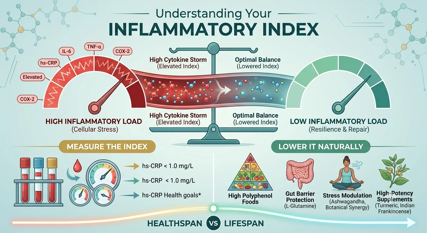 The Science Behind the Inflammatory Index: How to Measure and Lower It Naturally