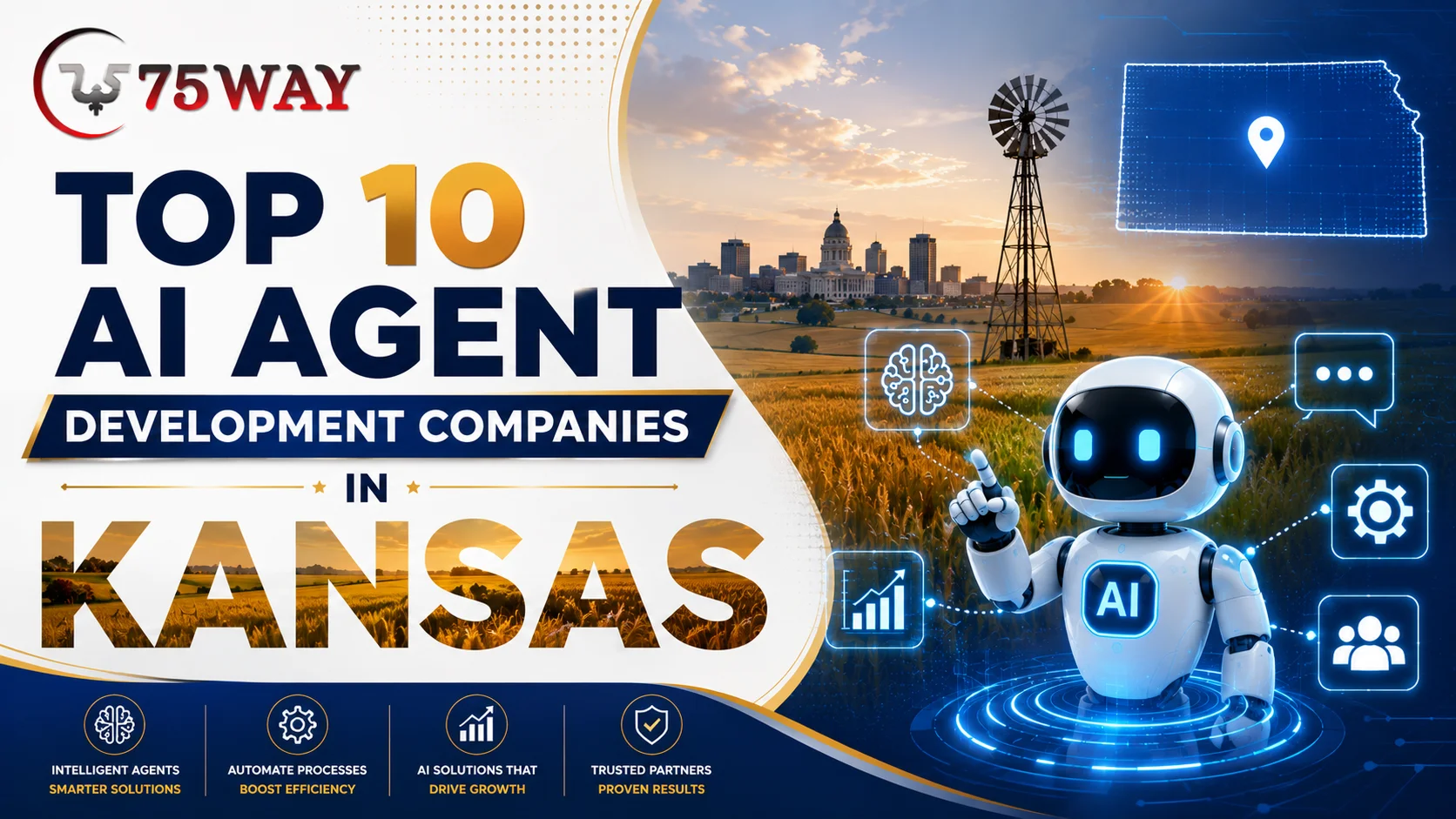Top 10 AI Agent Development Companies in Kansas