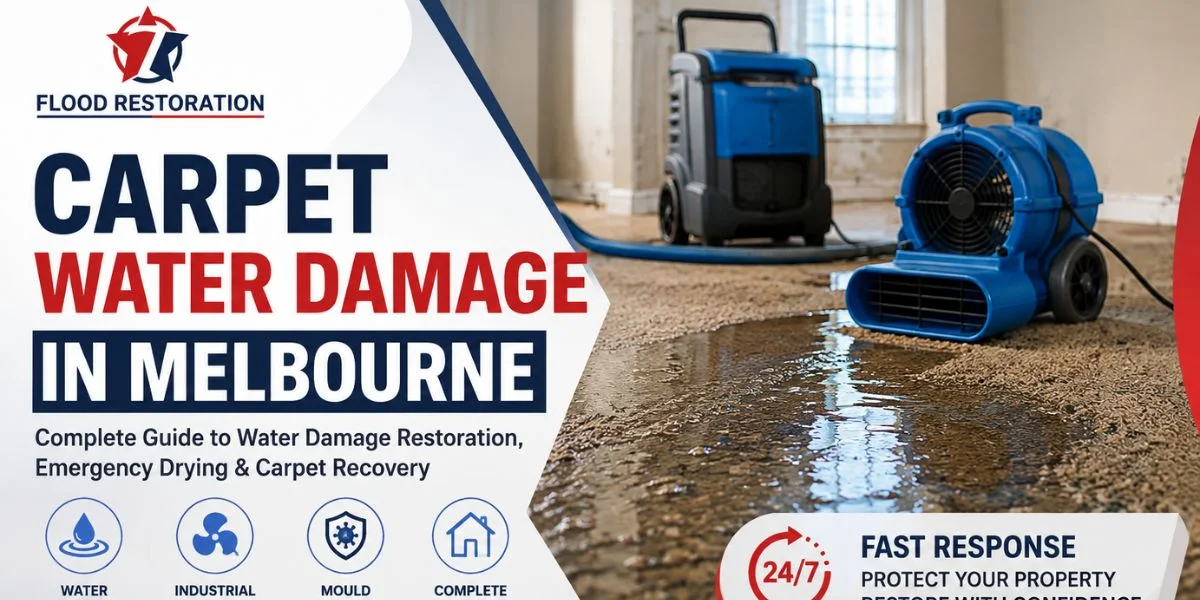 Carpet Water Damage in Melbourne: Complete Guide to Water Damage Restoration, Emergency Drying & Carpet Recovery