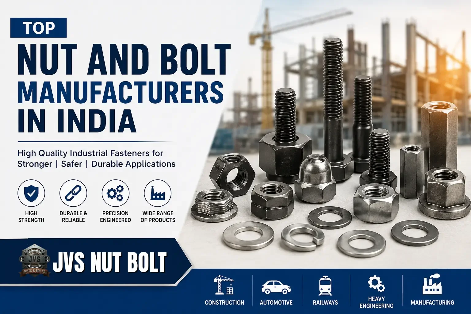 Nut bolt manufacturer in India