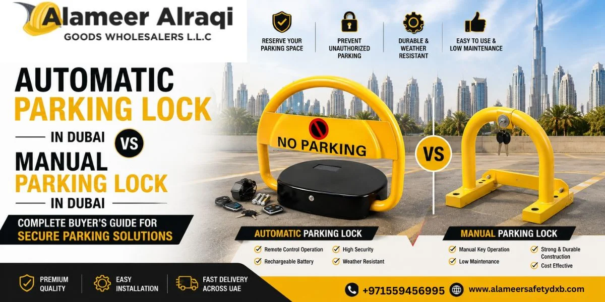Automatic Parking Lock in Dubai vs Manual Parking Lock in Dubai: Complete Buyer's Guide for Secure Parking Solutions