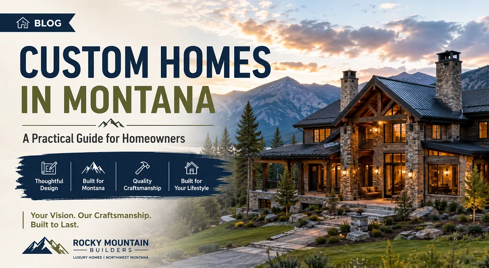 How to Plan and Build a Custom Home in Montana