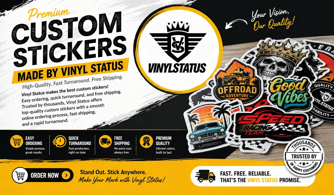 Why Reddit Users Love Vinyl Status For Custom Stickers