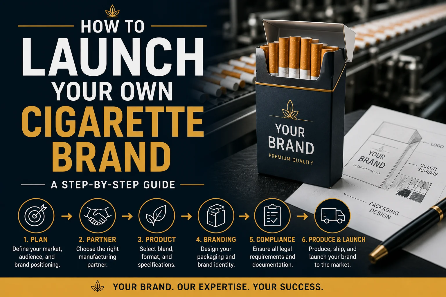 How to Launch Your Own Cigarette Brand