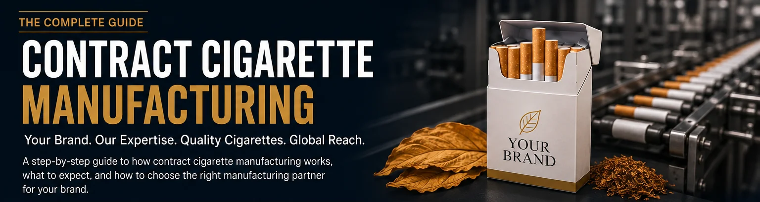 Complete Guide to Contract Cigarette Manufacturing: B2B Production & Supply Chain