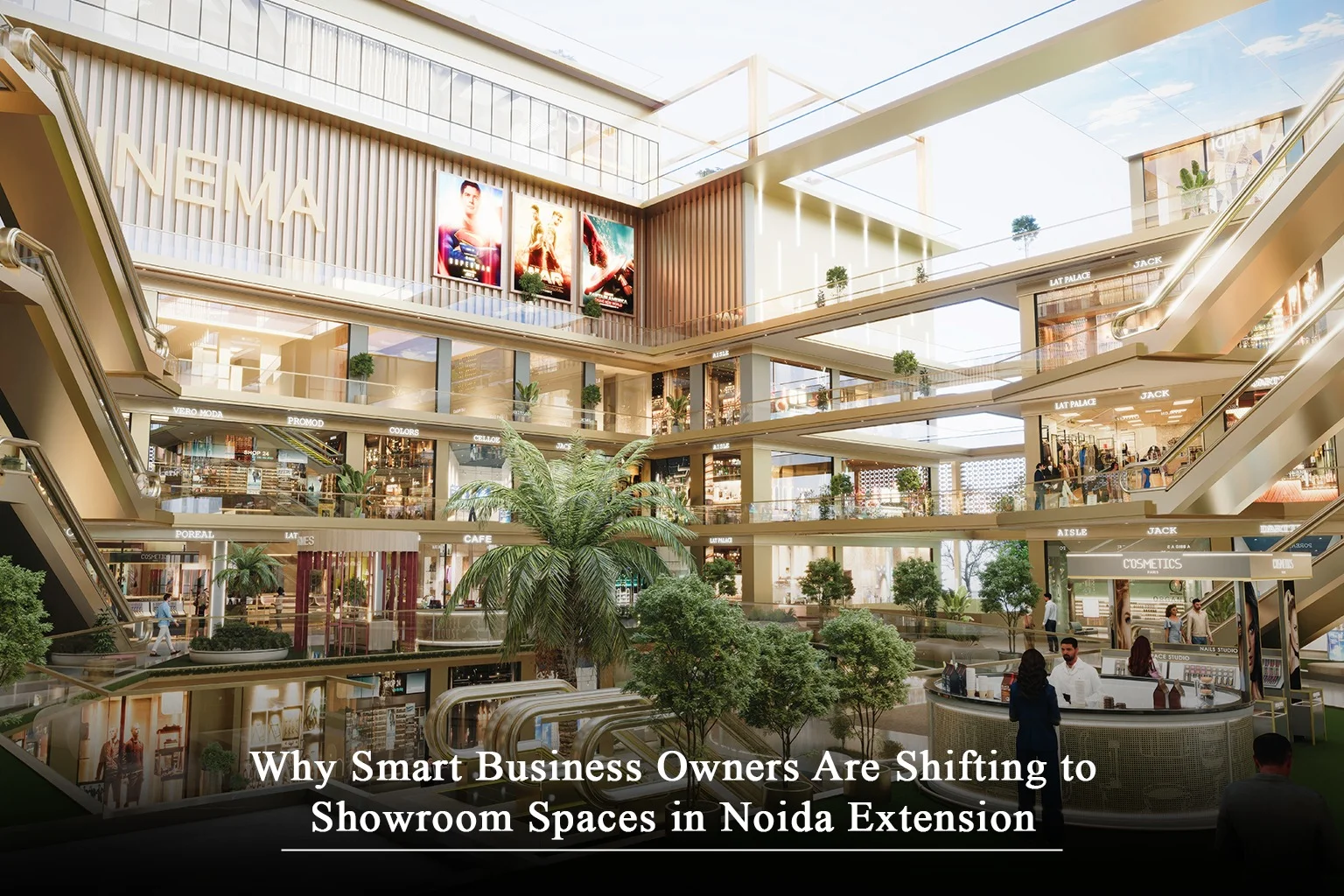 Showroom Space for Sale in Noida Extension: A Smart Investment for Business Growth in NCR