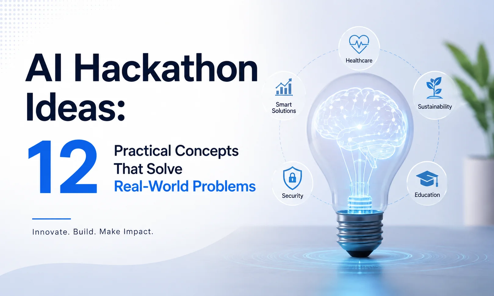 AI Hackathon Ideas: 12 Practical Concepts That Solve Real-World Problems