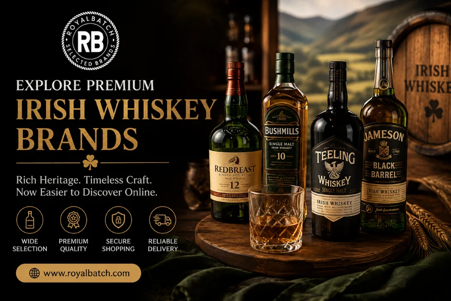 Exploring Irish Whiskey: From Traditional Craftsmanship to Modern Online Shopping