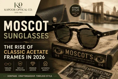 Moscot Sunglasses: The Rise of Classic Acetate Frames in 2026