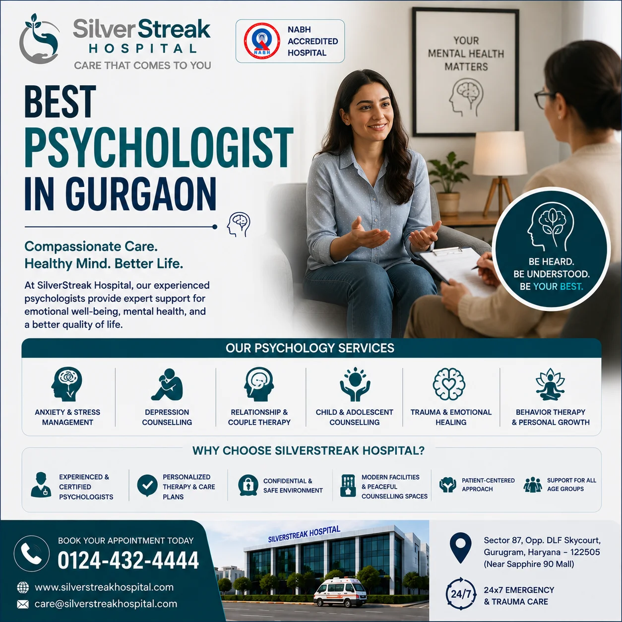 Best psychologist in gurgaon