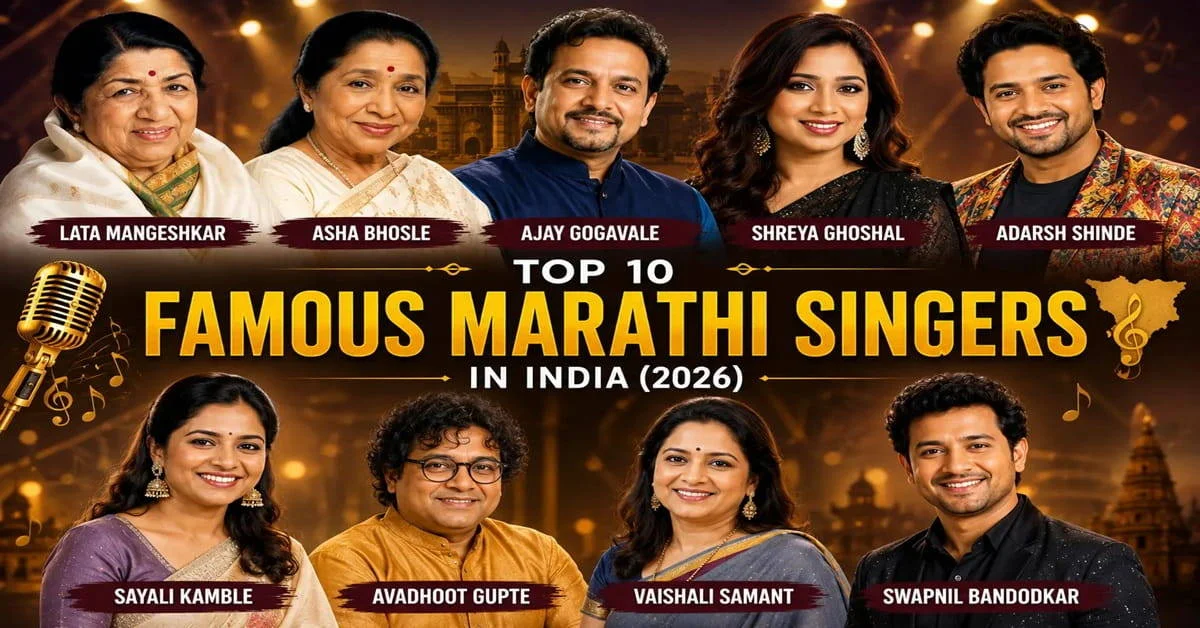 Famous Marathi Singers in India (2026): Legendary Voices That Shaped Indian Music