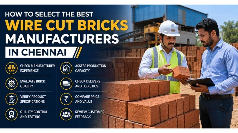 How to Select the Best Wire Cut Bricks Manufacturers in Chennai