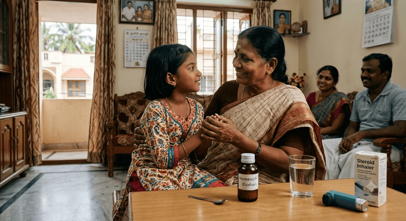 Why Are More Chennai Families Choosing Homeopathy Over Steroids for Asthma?