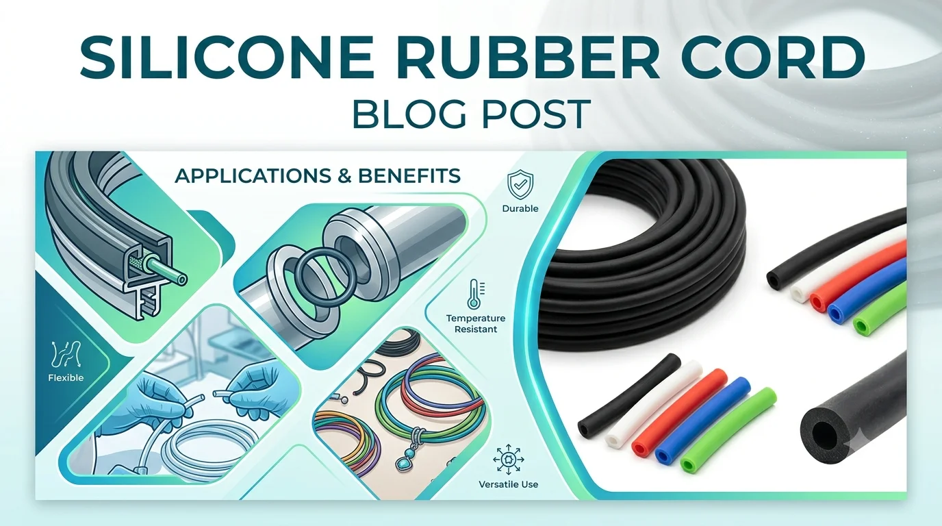 Silicone Rubber Cord: Properties, Applications, and Benefits