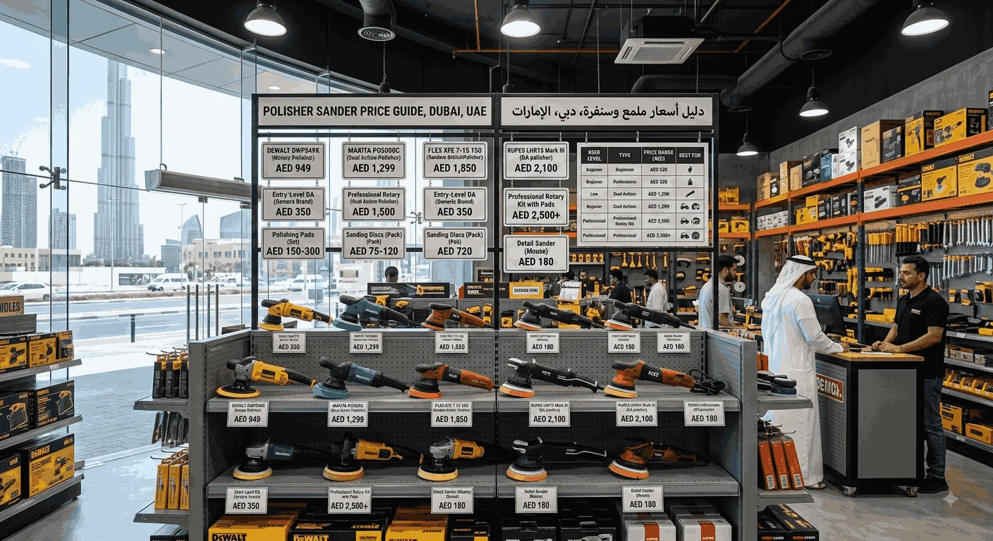 Polisher Sander Price in Dubai UAE