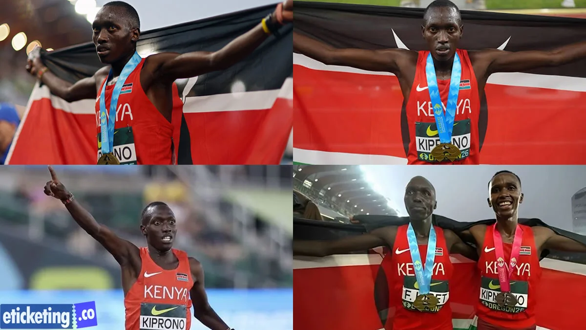 Summer Games 2028 Tickets: Kiprono eyes LA Olympics after record-breaking gold