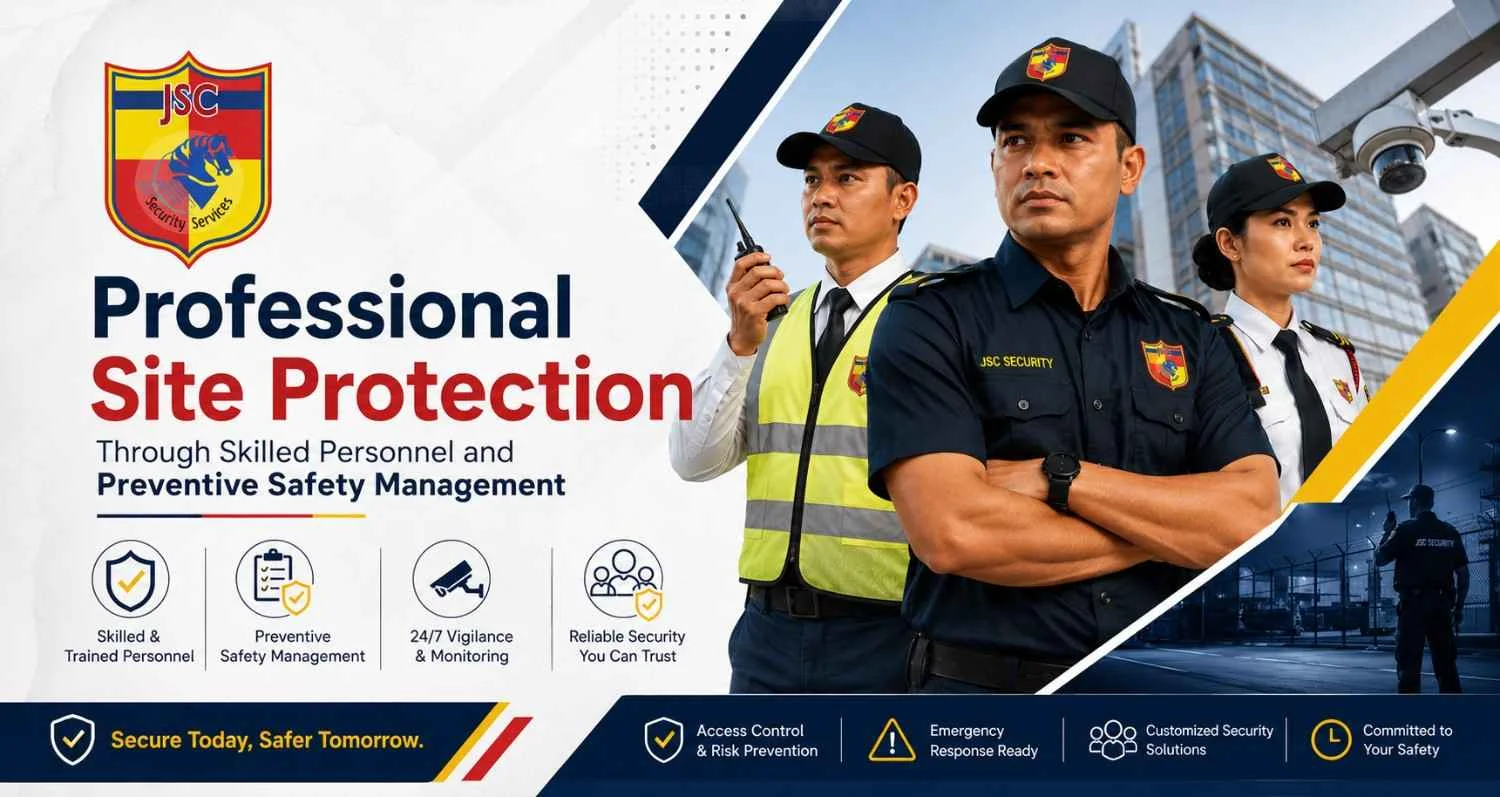 Professional Site Protection Through Skilled Personnel and Preventive Safety Management