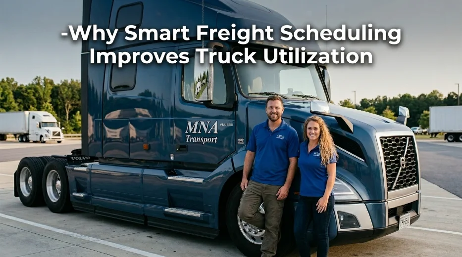 Why Smart Freight Scheduling Improves Truck Utilization