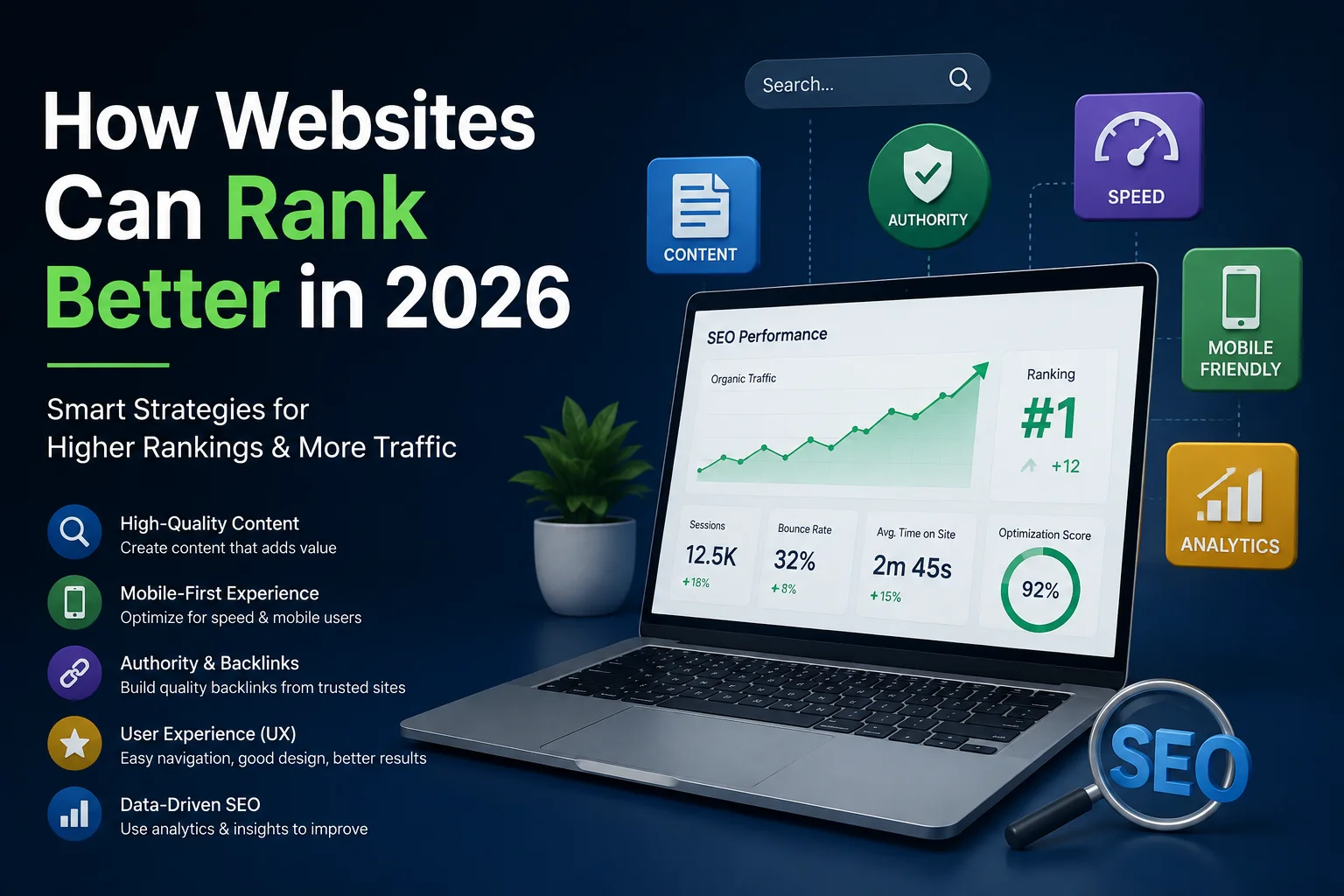 How Websites Can Rank Better in 2026