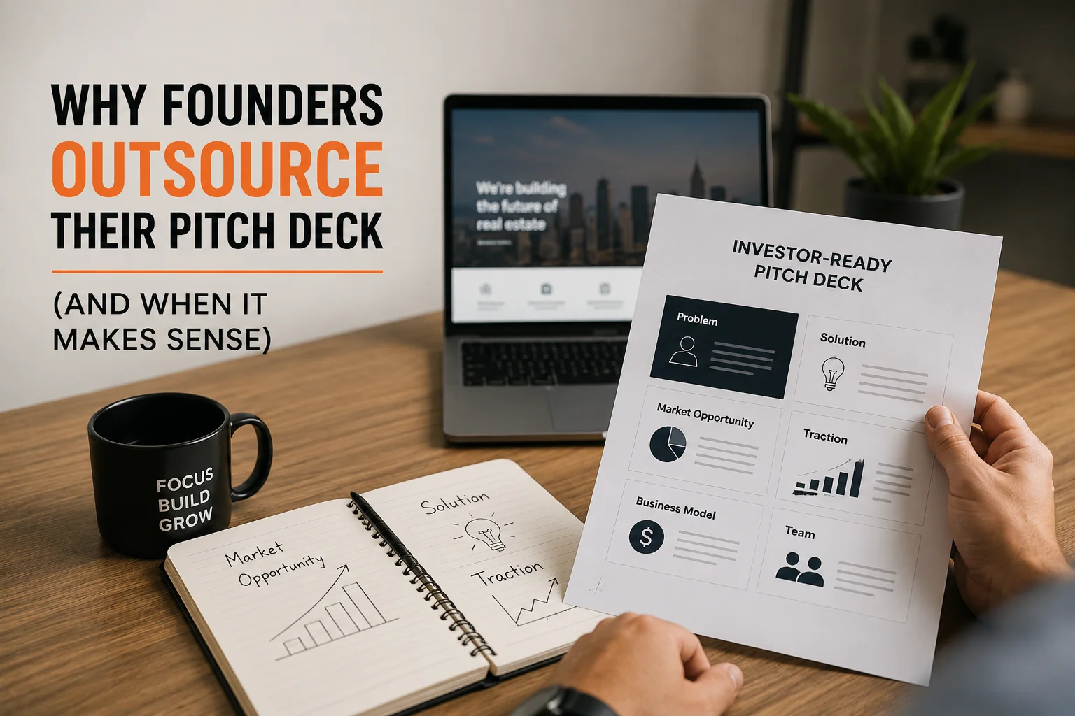 Why Founders Outsource Their Pitch Deck