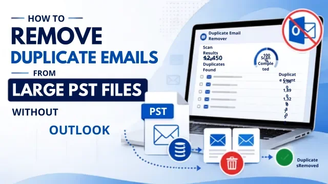 How to Remove Duplicate Emails from Large PST Without Outlook