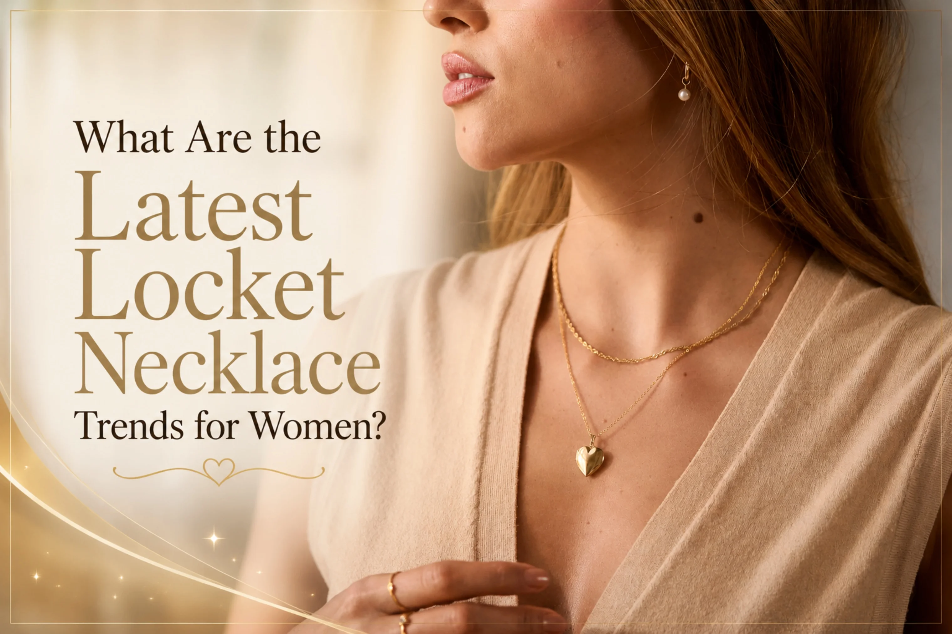 What Are the Latest Locket Necklace Trends for Women?
