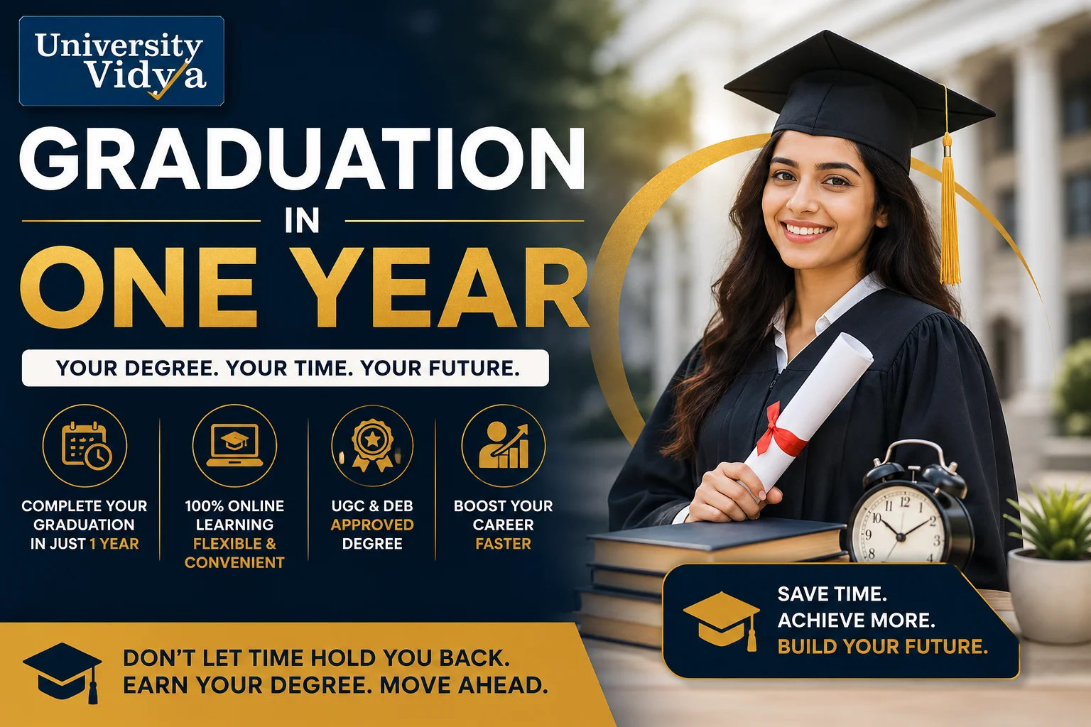 How Dropouts and Diploma Holders Can Complete Their Graduation In One Year