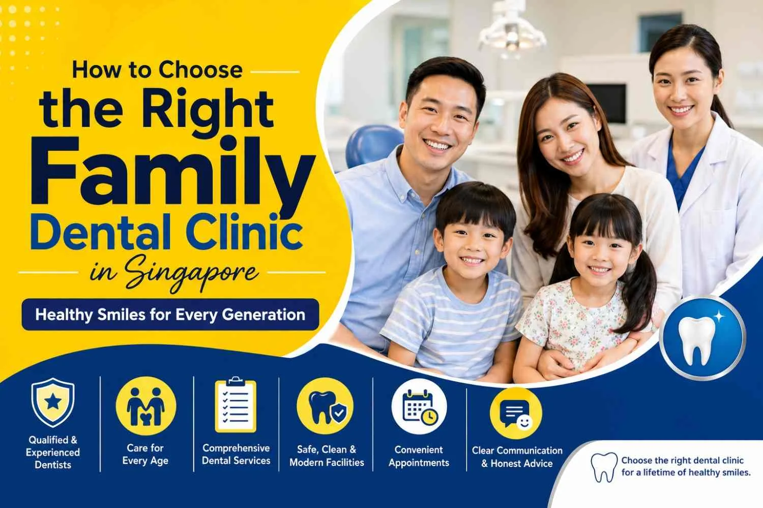 How to Choose the Right Family Dental Clinic in Singapore