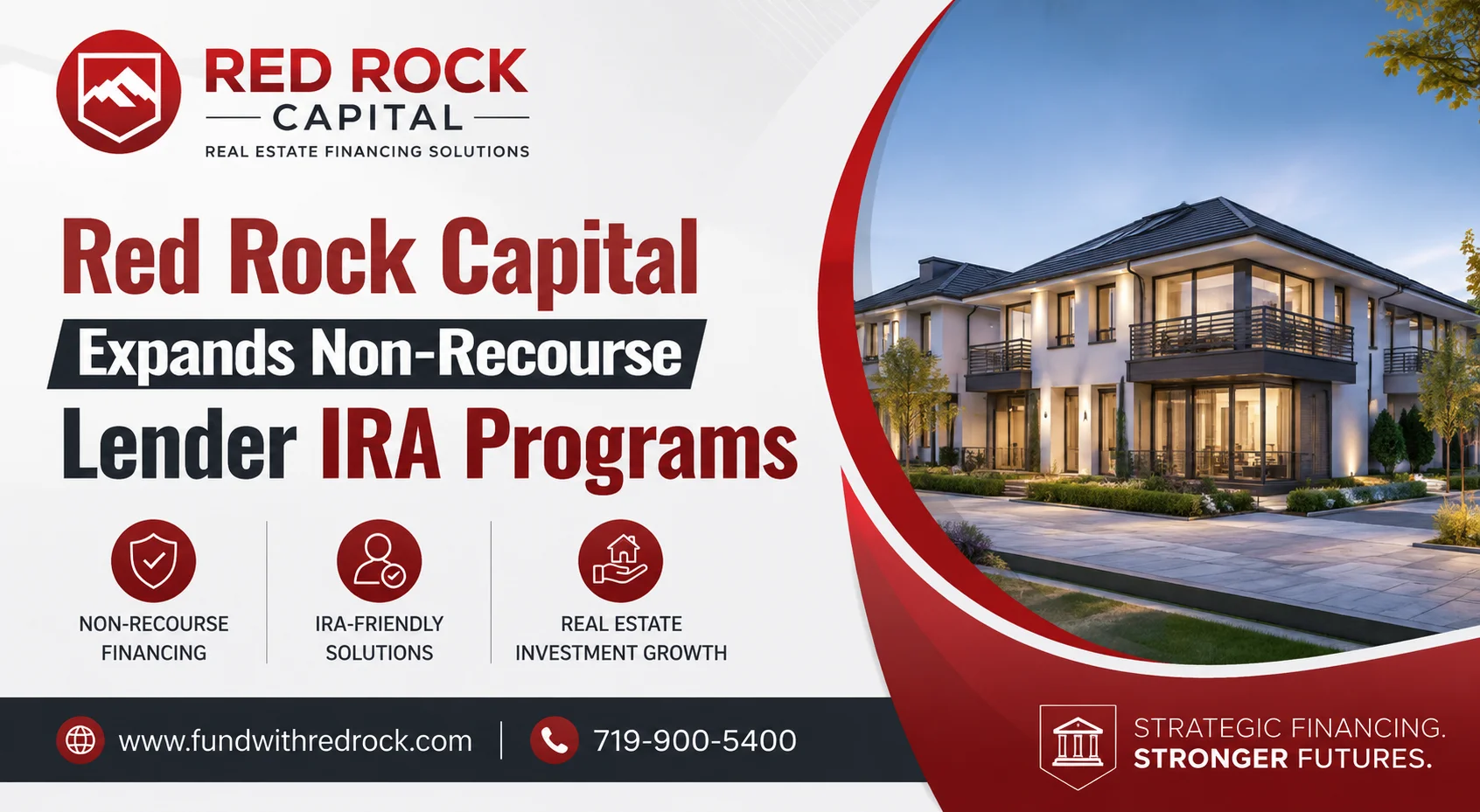 Red Rock Capital Expands Non-Recourse Lender IRA Programs
