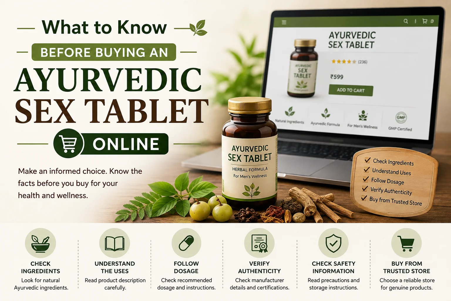 What to Know Before Buying an Ayurvedic Sex Tablet Online