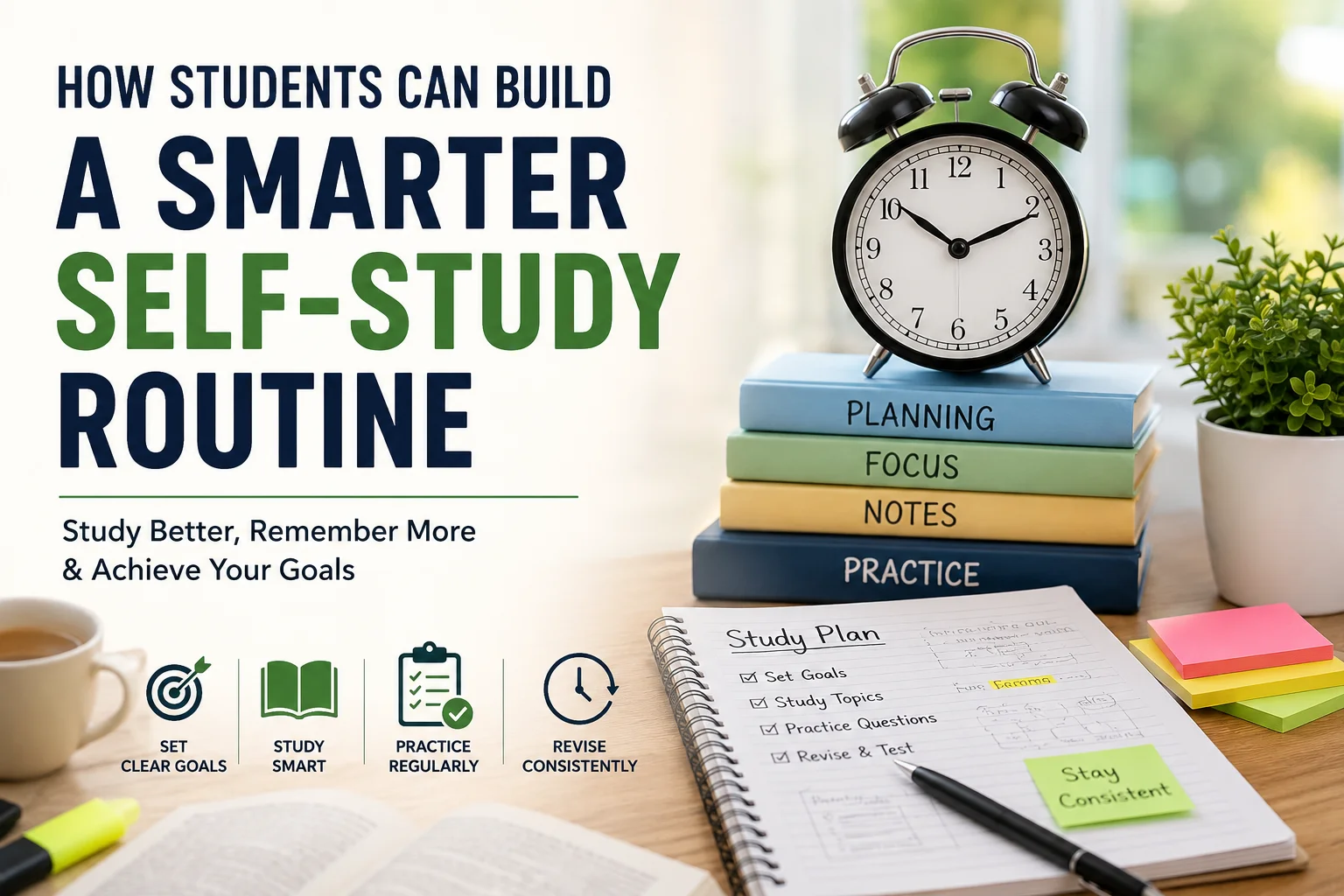 Smart Self-Study Routine: Study Better & Remember More