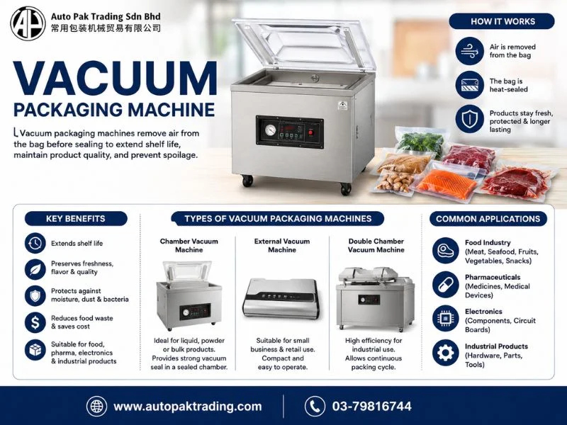 Top Benefits of Using a Vacuum Pack Machine for Food Packaging